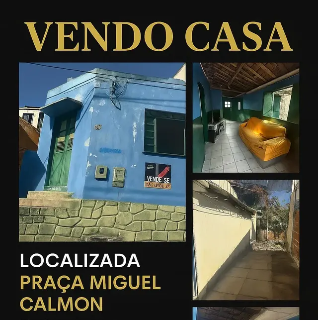 Casa na Praça Miguel Calmon, terreno 7×36 — foto 1