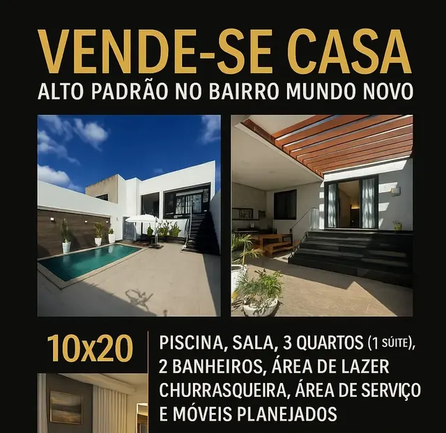Casa de alto padrão no Mundo Novo — foto 1